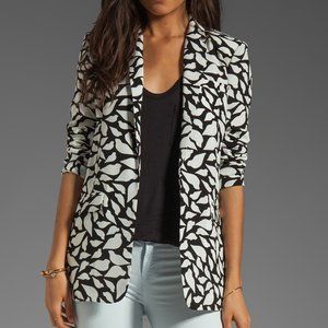 DVF Vint Crepe Blazer